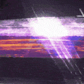 the sun is shining through the clouds in a purple and orange sunset