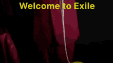 Welcome To Exile Yellow Balloon GIF