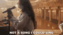 Not A Song I Could Sing Alessia Cara GIF - Not A Song I Could Sing Alessia Cara Out Of Love Song GIFs