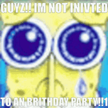 Birthday Not GIF - Birthday Not Not Invited GIFs