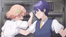 osamake anime slap slapping kuroha shida