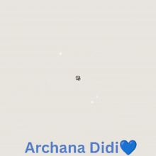 a picture of a woman with the name archana didi below her