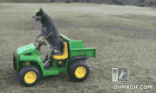 Dog Driving GIF - Dog Driving Tractor GIFs