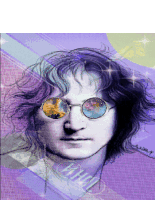 John Lennon Sticker - John Lennon Stickers
