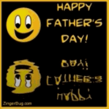 Happy Fathers Day Smiley GIF - Happy Fathers Day Smiley Reflection GIFs