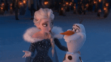 Olaf'S Frozen Adventure Elsa GIF - Olaf'S Frozen Adventure Elsa Olaf GIFs