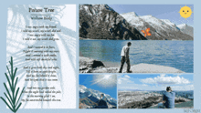 a poem by william blake is displayed on a poster