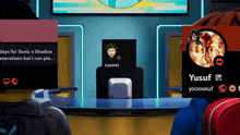 a screenshot of a video game with the name yusuf on the screen