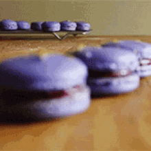 macaroon food purple macaroons pastry