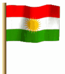 kurdistan flags
