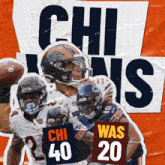 Washington Commanders (20) Vs. Chicago Bears (40) Post Game GIF