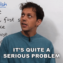 It'S Quite A Serious Problem Benjamin GIF - It'S Quite A Serious Problem Benjamin Engvid GIFs