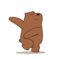 Bear Dance GIF - Bear Dance Happy GIFs