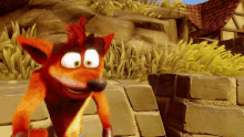 Crash Bandicoot Food GIF - Crash Bandicoot Food Chicken GIFs