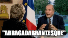 Jacques Chirac Talking GIF - Jacques Chirac Talking Abracadabrandesque GIFs