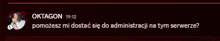 a screenshot of a message from oktagon 19:12