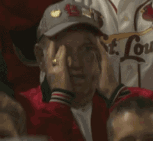 St Louis Cardinals Fan GIF - St Louis Cardinals Fan Nervous GIFs