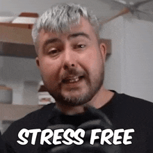 Stress Free Albert Cancook GIF - Stress Free Albert Cancook No Stress GIFs