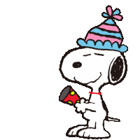 Happy New Year Snoopy Sticker - Happy New Year Snoopy Stickers