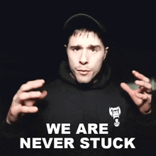 We Are Never Stuck Tommy G Mcgee GIF - We Are Never Stuck Tommy G Mcgee Tommy G GIFs