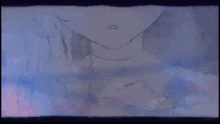 a drawing of a girl with the word purple on the bottom