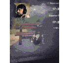 a picture of a man with headphones sitting on a bench