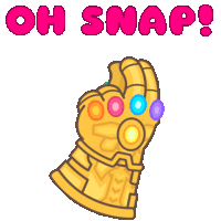 Thanos Avengers Endgame Sticker