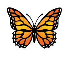 Childhood Cancer Awareness Monarch Butterfly GIF - Childhood Cancer Awareness Monarch Butterfly Butterfly GIFs