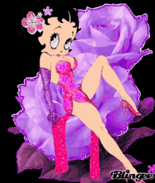 Betty Boop A Little Rose Water Never Hurt Anyone GIF - Betty Boop A Little Rose Water Never Hurt Anyone Its Going To Draw Others To You GIFs