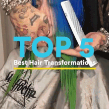 Top5best Hair Transformations Beauty Wow GIF - Top5best Hair Transformations Beauty Wow Makeover GIFs