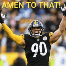 Pittsburgh Steelers Amen To That GIF - Pittsburgh Steelers Amen To That GIFs