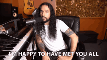 Im Happy To Have Met You All Anthony Vincent GIF - Im Happy To Have Met You All Anthony Vincent Ten Second Songs GIFs
