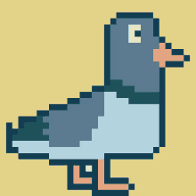 Pigeon Prru GIF - Pigeon Prru Pixel Art GIFs