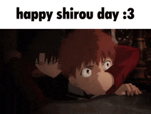 Happy Shirou Day Happy Shiro Day GIF - Happy Shirou Day Shirou Day Happy Shiro Day GIFs