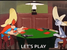 Poker Cards GIF - Poker Cards Loony Tunes GIFs