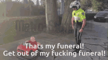 Police Impersonator Cop GIF - Police Impersonator Cop Jeremy Dewitte GIFs