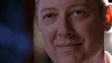a close up of a man 's face with the word oh on the bottom