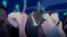 samuel dancing anime cheering