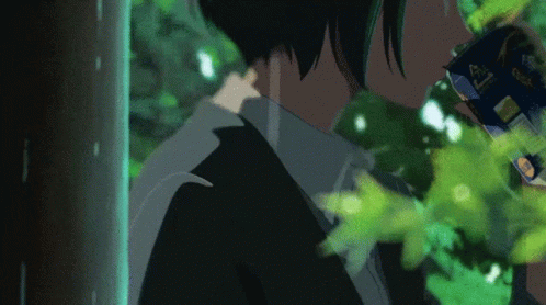 The Garden Of Words Anime GIF - The Garden Of Words Anime Looking -  Discover & Share GIFs