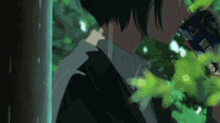 The Garden Of Words Anime GIF - The Garden Of Words Anime Looking GIFs