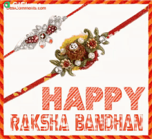 Happy Raksha Bandhan Gifkaro GIF - Happy Raksha Bandhan Gifkaro Happy Rakhi GIFs