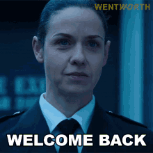 Welcome Back Vera Bennett GIF - Welcome Back Vera Bennett Wentworth GIFs