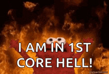 Burn In Hell Elmo GIF