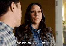 911 Show Maddie Buckley GIF - 911 Show Maddie Buckley We Are Fine Just Relax GIFs
