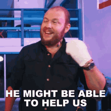 He Might Be Able To Help Us Sam Gorski GIF - He Might Be Able To Help Us Sam Gorski Corridor Crew GIFs