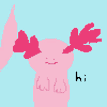 Hi Axolotl GIF - Hi Axolotl Cute GIFs