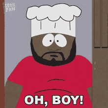 Oh Boy Chef GIF - Oh Boy Chef South Park GIFs