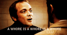 Supernatural Whore GIF - Supernatural Whore Crowley GIFs