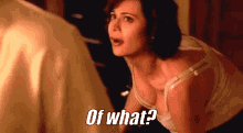 Catherine Bell What GIF - Catherine Bell What Cleavage GIFs