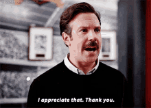 Ted Lasso Thank You GIF - Ted Lasso Thank You Appreciate GIFs